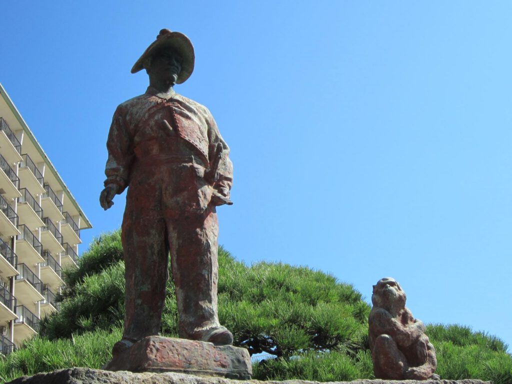 温泉が根付き、温泉で栄えた町。