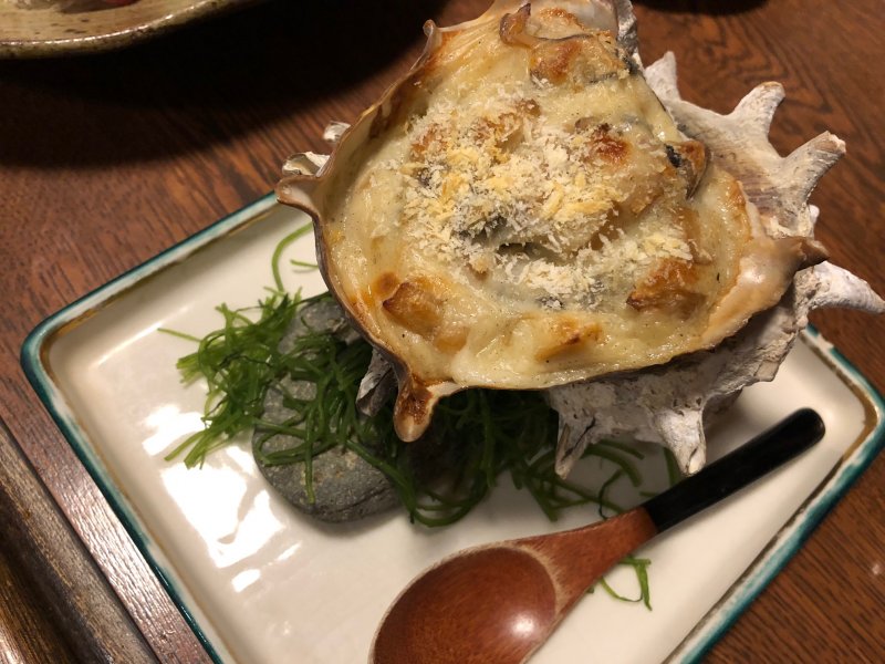 味どころ 今半の貝の焼き物