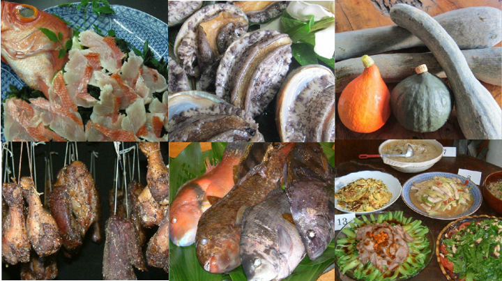 ゲストハウスつくし館 お食事（一例）